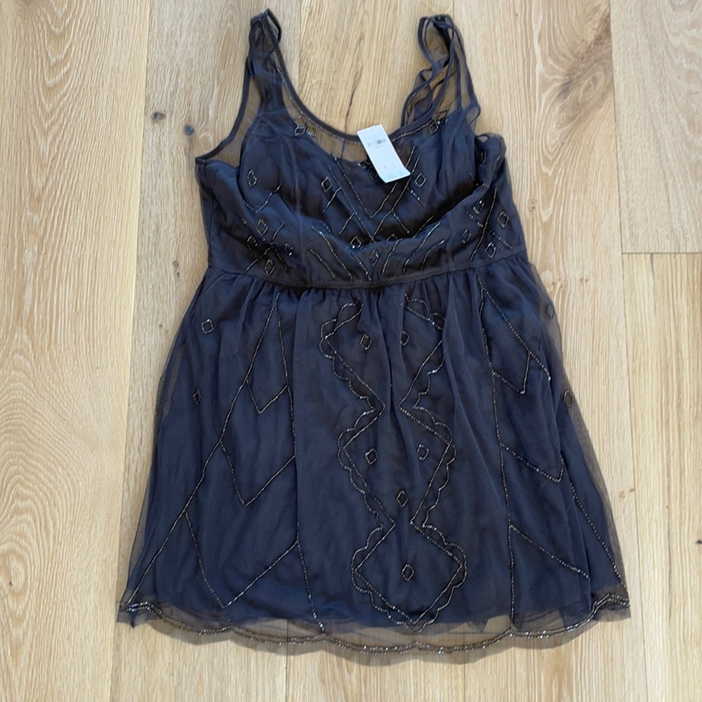 Beaded mini dress